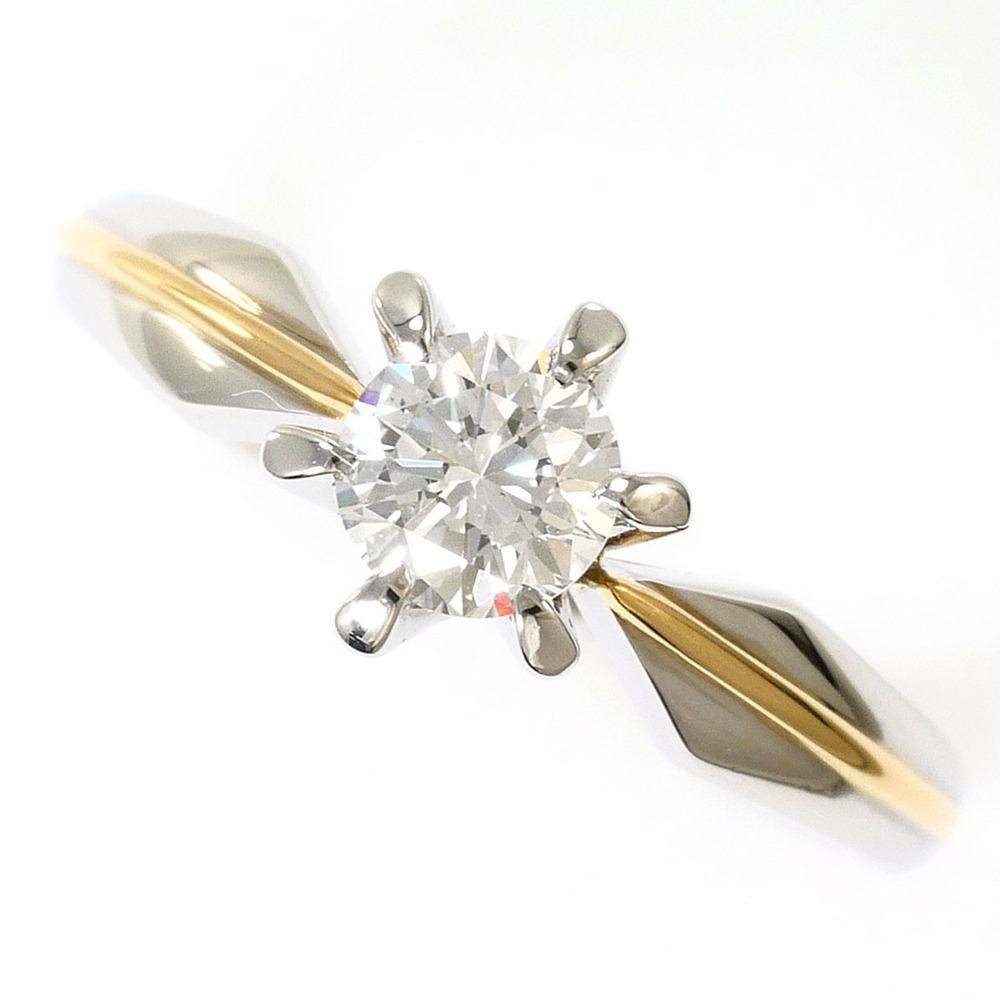 VINTAGE 18k Gold Diamond Ring